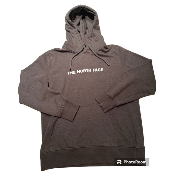 The North Face Hoodie Women's Size Medium Gray Drawstring Hood Kangaroo Pocket - Picture 1 of 3